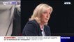 Marine Le Pen: "Ce que je vois de Jean-Luc Mélenchon, c'est un immigrationniste fou et un défenseur du fondamentalisme islamiste"