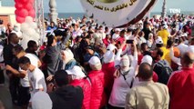 محافظ الإسكندرية يشارك بماراثون على كورنيش البحر احتفالا بذكرى انتصارات أكتوبر المجيدة