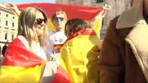 Ilusión de la hinchada española en Italia ante el duelo contra Francia en San Siro