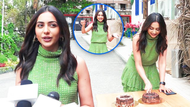 रकुल प्रीत सिंह ने मीडिया के साथ सेलिब्रेट किया अपना जन्मदिन ,अपने अपकमिंग प्रोजेक्ट्स पर की बात