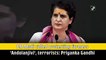 PM Modi called protesting farmers 'Andolanjivi', terrorists: Priyanka Gandhi