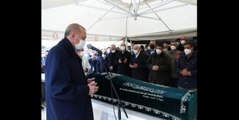 Son dakika... Cumhurbaşkanı Erdoğan, iş adamı Ahmet Gür'ün cenaze törenine katıldı