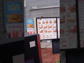 Squirrel Rescued From Sonic Drive-Thru