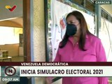 Candidata Carmen Meléndez participa en el Simulacro Electoral