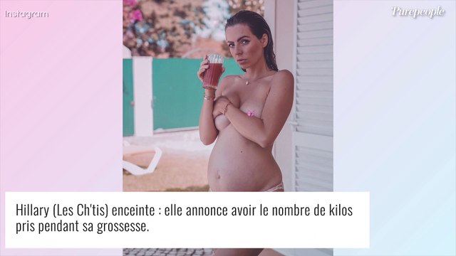 Hillary (Mamans et Célèbres) : Elle dévoile le nombre de kilos pris pendant sa grossesse