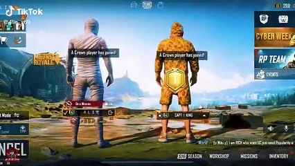 BADSHAH DM PUBG MOBILE ATTITUDE LOBBY VIDEO