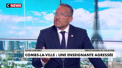 David Corceiro, député Modem : «Il y a bien un lieu où il ne doit pas y avoir de violence, c’est l’école», dans #90minutesInfo