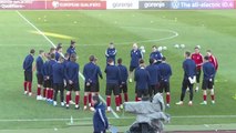 Letonya Milli Futbol Takımı, Türkiye maçına hazır