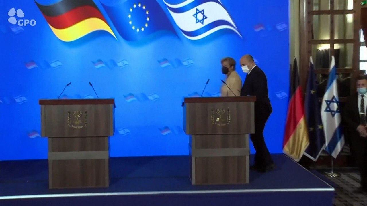 Merkel: Abschied in Israel