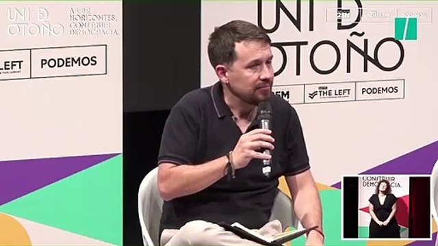 Pablo Iglesias pide a Podemos acompañar a Yolanda Díaz para construir un frente amplio
