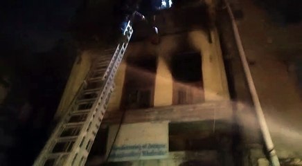 Video ... Ahmedabad : कालूपुर दोशीवाडा पोल की इमारत में आग