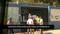 teleSUR Noticias 11:30 10-10: Continúa jornada del simulacro electoral en Venezuela