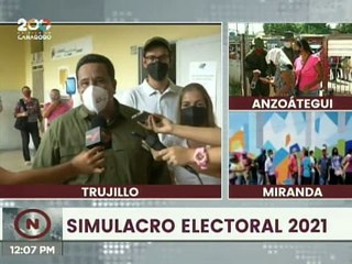 Candidato Gerardo Márquez resalta la alta participación del pueblo en el Simulacro Electoral
