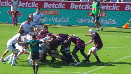TOP 14 - Essai de Benjamin TAMEIFUNA (UBB) - Union Bordeaux-Bègles - Montpellier Hérault Rugby - J06 - Saison 2021/2022