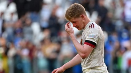 Italie-Belgique (2-1): les mots très durs de Kevin De Bruyne après la défaite des Diables
