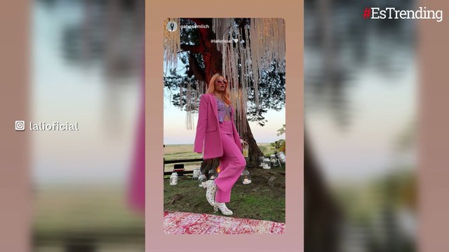 Lali Espósito celebró sus 30 años con ostentosa fiesta al aire libre