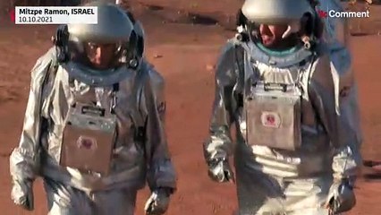 In the Israeli desert, astronauts simulate "life on Mars"