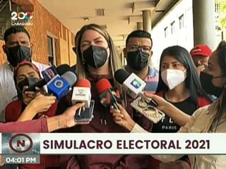 Candidata Ana Fuentes calificó como rápido el proceso electoral de cara al 21N