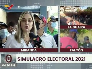 Скачать видео: Candidata Gloria Pinho destacó la gran participación de los mirandinos en el ensayo electoral