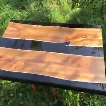 black epoxy river table build diy crafts DIY Epoxy Table - How To Woodworking Knew As A Beginner!