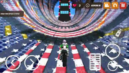 Gangster Bike Stunts 3D Extreme City GT Racing / Motorbike Race / Android GamePlay