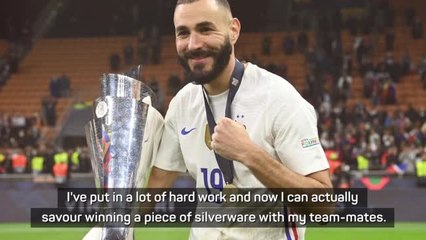 Benzema basks in France's Nations League triumph