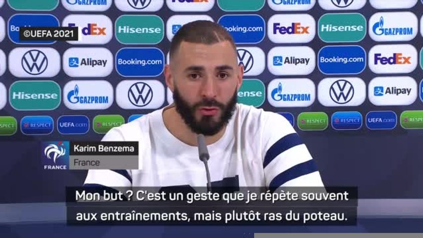 Benzema en conférence de presse