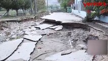 Eğriboz Adası'nda sel felaketi