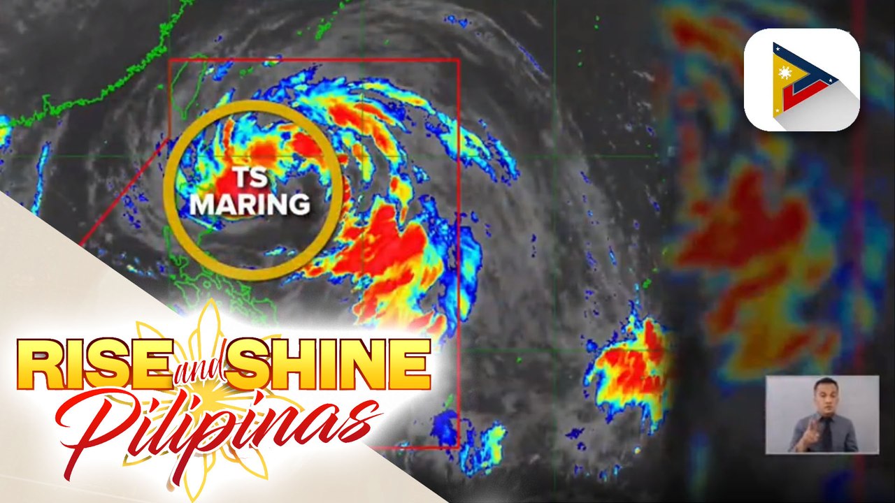 INFO WEATHER | Bagyong #MaringPH, nakaaapekto sa iba't-ibang bahagi ng bansa