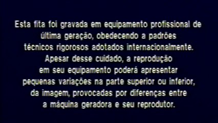 Abertura do VHS Uma Linda Mulher Vídeoteca Caras