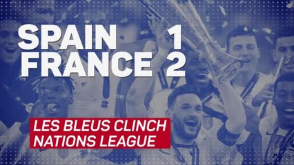 Download Video: Spain 1-2 France - Les Bleus clinch UEFA Nations League title