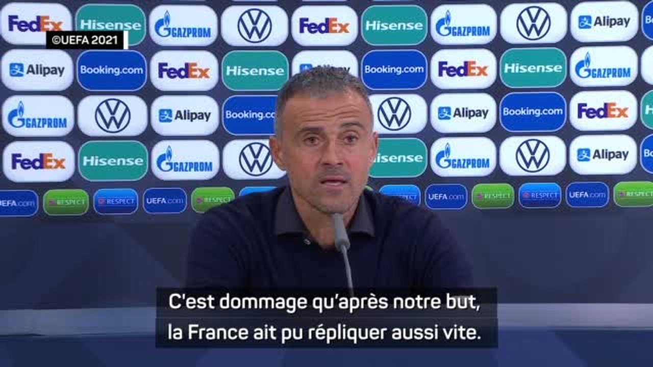 Finale - Enrique : "Le seul regret, c'est cette égalisation rapide"