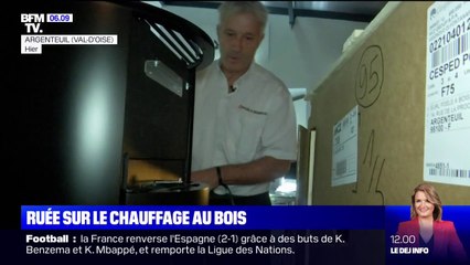 Descargar video: Ruée sur le chauffage au bois avec l'augmentation du prix de l'énergie