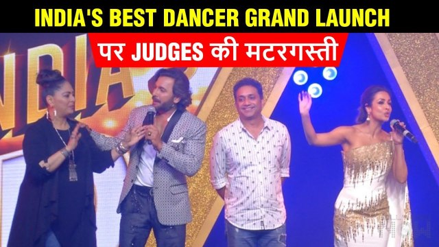 India's Best Dancer Launch | Fun Moments On Stage With Malaika Arora, Terence Lewis And Geeta Kapur