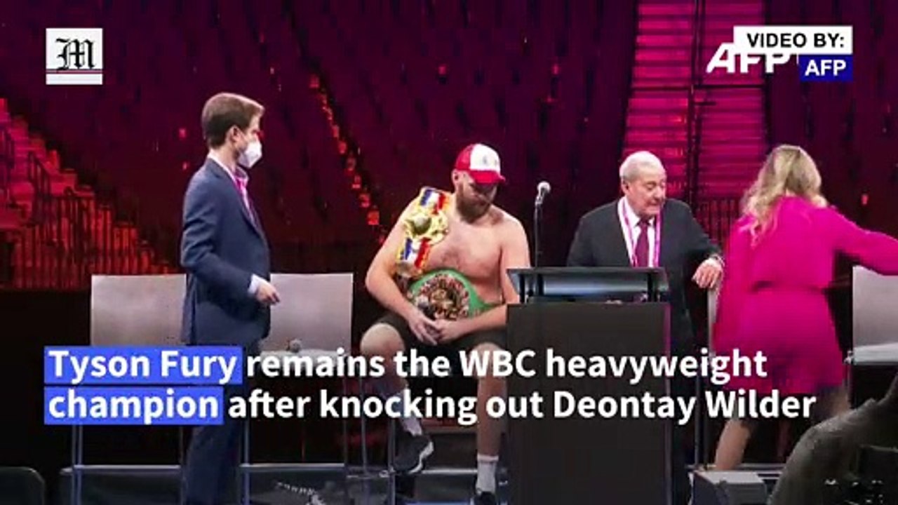 Fury knocks out Wilder to retain WBC crown in heavyweight classic