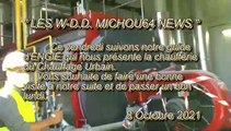 LES W-D.D. MICHOU64 NEWS - 8 OCTOBRE 2021 - PAU - LONS - VISITE DE LA CHAUFFERIE DU CHAUFFAGE URBAIN