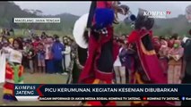 Picu Kerumunan, Kegiatan Kesenian Dibubarkan