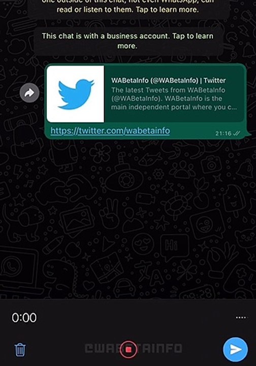 A opção que desejava está a caminho do WhatsApp