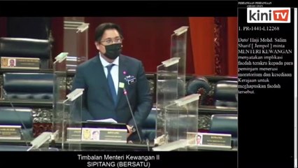 'Institusi bank sedang perinci pengecualian faedah penerima moratorium'