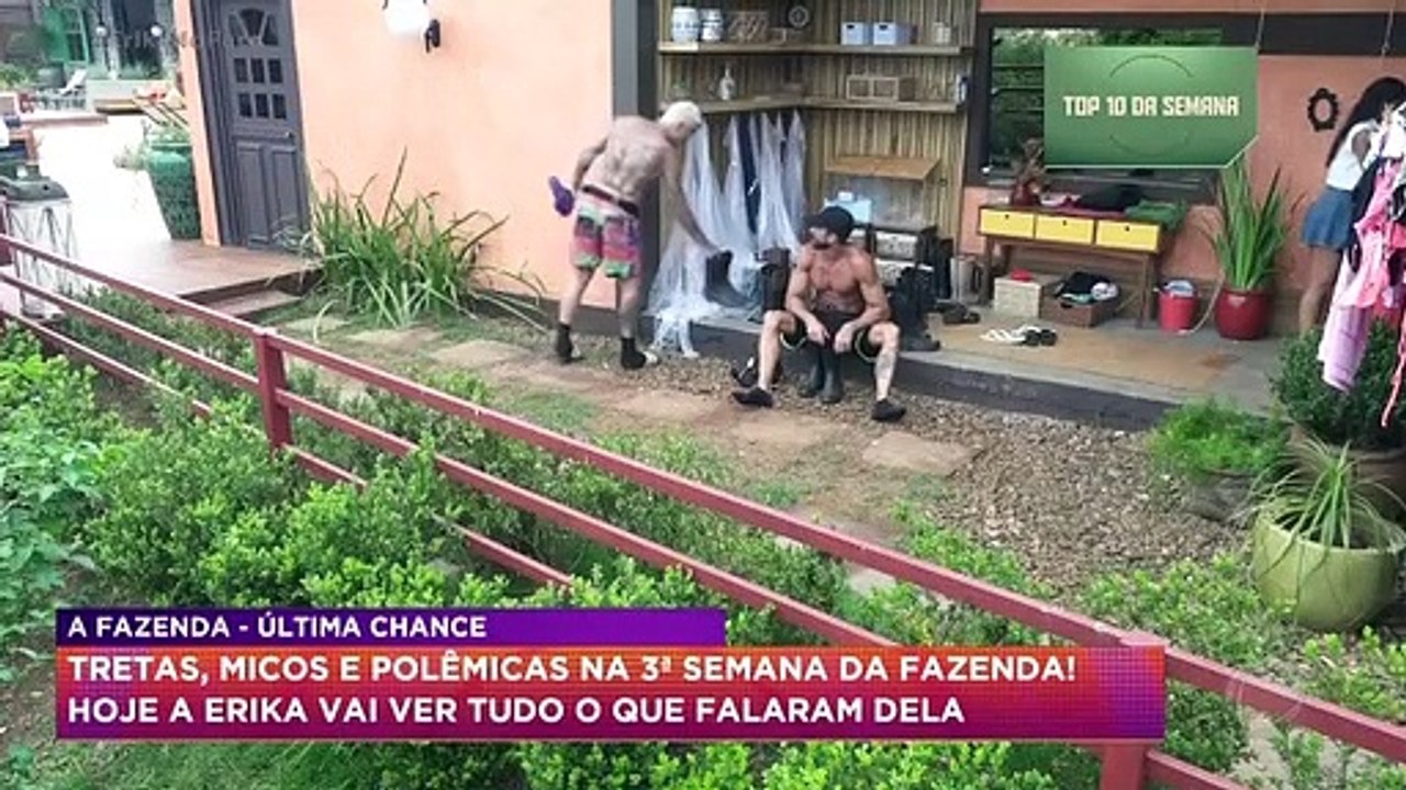 Erica - Última Chance - Hora do Faro 10/10/2021 Parte 1/3