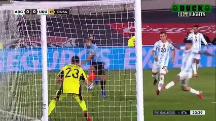 Argentina vs Uruguay 3-0 Messi  All Goals Hіghlіghts 2021