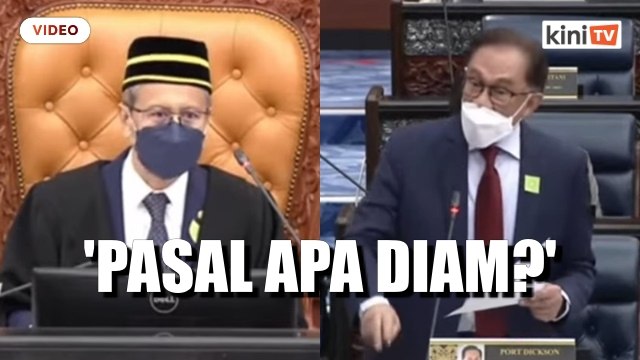 'Kenapa nak jadi peguam kepada perasuah?' - Anwar tanya Speaker isu Kertas Pandora