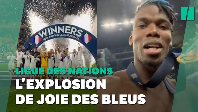 Espagne-France en Ligue des nations: Les Bleus partagent leurs images de joie
