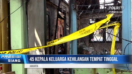 Rusun Tanah Tinggi Terbakar, Satu Warga Jadi Korban
