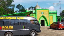 Dukung Percepatan Capaian Herd Immunity, Polres Sanggau Gelar Vaksinasi Massal di Lingkungan Masjid Attanwir Sanggau