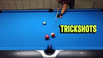'EPIC 'cue-mpilation' of IMPRESSIVE pool trick shots performed by gifted Iranian snooker player'