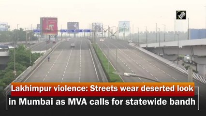 Maharashtra bandh over Lakhimpur violence; bus services affected