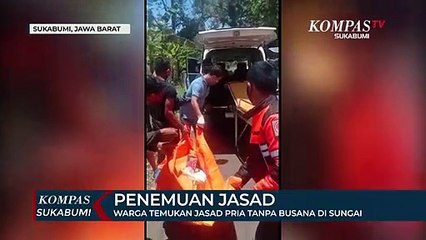 Warga Temukan Jasad Pria Tanpa Busana Di Sungai