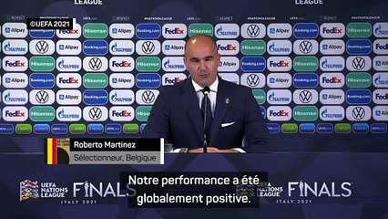 Roberto Martinez : "notre performance est globalement positive"