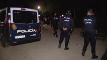 Noche tranquila en Madrid tras los violentos disturbios del fin de semana